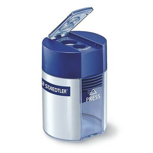 Staedtler Double-Hole Metal Pencil Sharpener offers at $4.99 in Staples