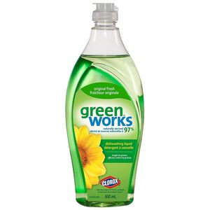 Green Works Dishwashing Liquid, Original, 650 mL (CL01123) offers at $4.69 in Staples
