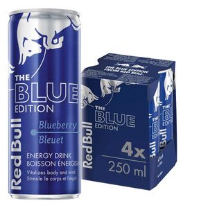 Red Bull Energy Drink - Blueberry - 250ml - 4 Pack offers at $7.97 in Staples