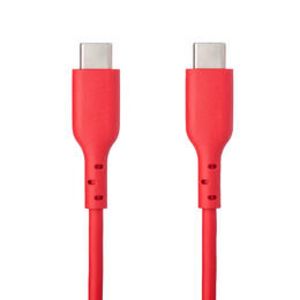 USB 2.0 TYPE-C to TYPE-C Charging / Sync Cable, current@3A, 1ft, Red - PrimeCables® offers at $2.99 in Primecables