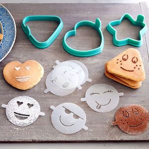 Easy Pancake Molds With Emoji Stencils offers at $18 in Pampered Chef