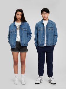 Teen Oversized Denim Jacket with Washwell offers at $31 in Gap