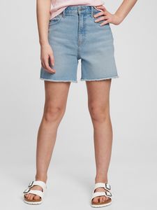 Teen Sky High Rise Denim Shorts with Washwell offers at $19.99 in Gap