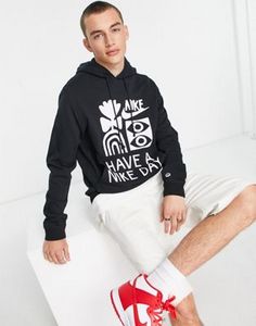 Nike Have a Nike Day hoodie in black offers at $46 in Asos