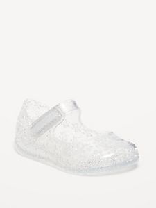 Glitter-Jelly Mary-Jane Flats for Baby offers at $14.99 in Old Navy