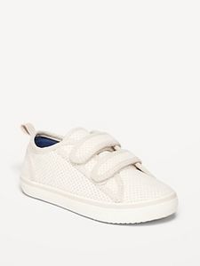 Unisex Perforated Faux-Suede Double-Strap Sneakers for Toddler offers at $29.99 in Old Navy