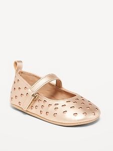 Perforated-Hearts Ballet Flat Shoes for Baby offers at $10 in Old Navy