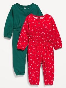 Unisex 2-Pack Long-Sleeve One-Piece for Baby offers at $6.97 in Old Navy