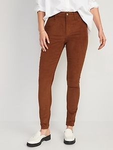 High-Waisted Rockstar Super-Skinny Corduroy Pants for Women offers at $37.97 in Old Navy