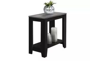 Black w&Grey Top Chair Side Table offers at $84 in Surplus Furniture