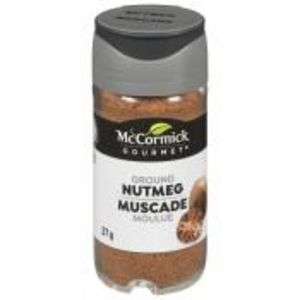 McCormick Gourmet Ground Nutmeg offers at $5.59 in Calgary Co-op