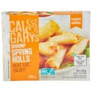 Cal & Gary's Shrimp Spring Rolls offers at $7.49 in Calgary Co-op