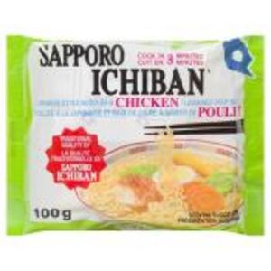 Sapporo Ichiban Japanese Style Noodles & Chicken Soup Base offers at $0.83 in Calgary Co-op