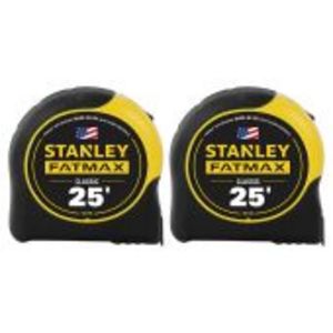 Stanley FATMAX Classic 25' Tape Measures - 2 Pack offers at $29.97 in KMS Tools