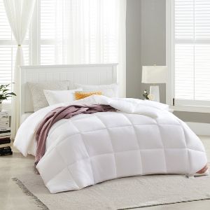 If Only Home Organic Cotton Duvet offers at $249 in Sleep Country