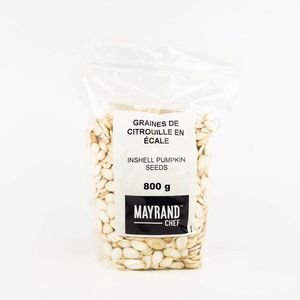 Pumpkin Seeds in Shell 800 g offers at $14.29 in Mayrand