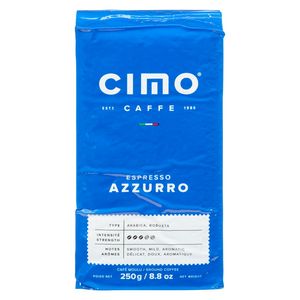 Espresso Azzurro Ground Coffee 250 g offers at $3.99 in Mayrand