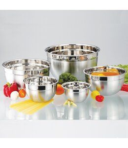 A LA CUISINE 5pc STAINLESS STEEL MIXING BOWL SET offers at $24.49 in Beddington's