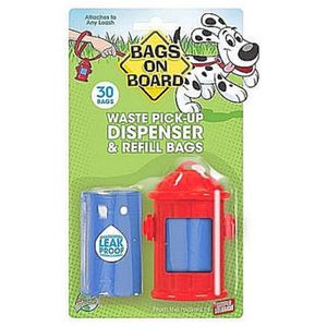 Bags On Board Red Fire Hydrant Dispenser offers at $12.37 in Petland
