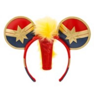 Marvel's Captain Marvel Ear Headband for Adults offers at $6.98 in Disney Store