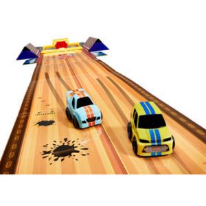 Little Tikes, My First Cars, Crazy Fast 3-in-1 Rollin' Bowlin' Racin' Playset with 2 Exclusive Pullback Toy Car Vehicles, Goes up to 50ft! offers at $22.48 in Toys R us