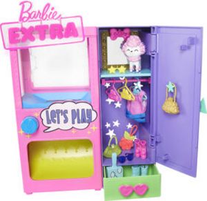 Barbie Extra Surprise Fashion Closet Playset with Pet and Accessories, 3 Year Olds and Up offers at $34.18 in Toys R us