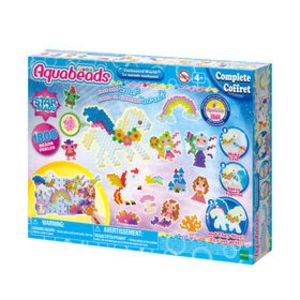 Aquabeads Enchanted World Complete Arts and Crafts Bead Kit fot Children- over 1,000 beads and Display Stand offers at $22.18 in Toys R us