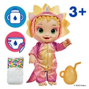 Baby Alive Dino Cuties Doll, Triceratops offers at $20.98 in Toys R us