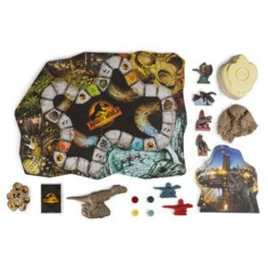 Jurassic World Dominion, Stomp N' Smash Board Game Sensory Dinosaur Toy with Kinetic Sand offers at $17.98 in Toys R us