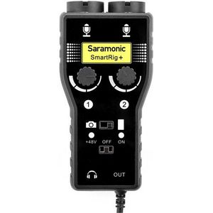 SmartRig+ Mic/Guitar Interface for DSLR Camera, Camcorder, iOS and Android Devices Saramonic Microphones for Mobile Devices offers at $149.99 in Vistek