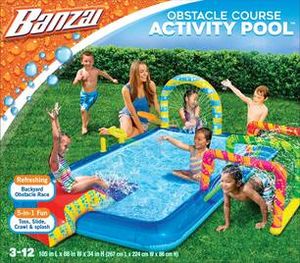 BANZAI - OBSTACLE COURSE ACTIVITY POOL offers at $55 in Peavey Mart