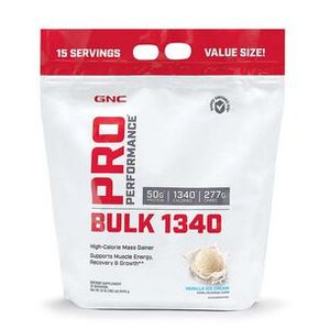 GNC Pro Performance® Bulk 1340 - Vanilla Ice Cream - 12 lb. offers at $71.99 in GNC