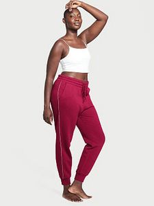 Cotton Fleece High Rise Jogger offers at $32.06 in Victoria's Secret