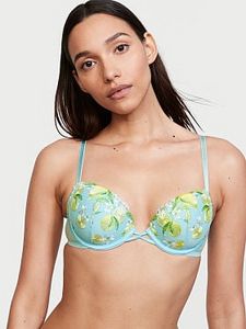 Lightly-Lined Lemon Embroidery Demi Bra offers at $32.06 in Victoria's Secret