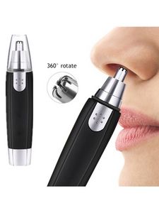 Electric Nose Hair Trimmer, Unisex Nose Hair Cleaning Tool, Black Color Ear & Nose Hair Clipper offers at $3.4 in SheIn